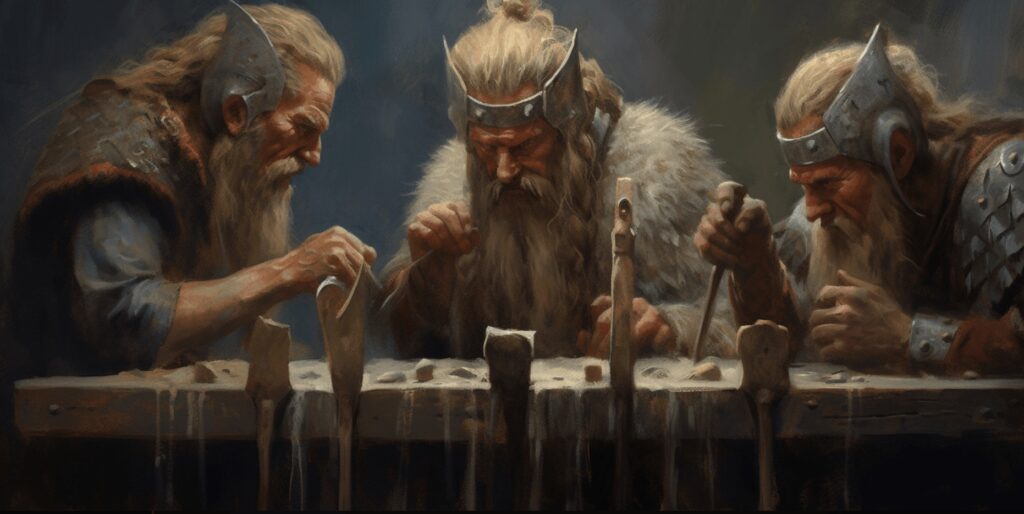 Viking Teeth Painting Ritual