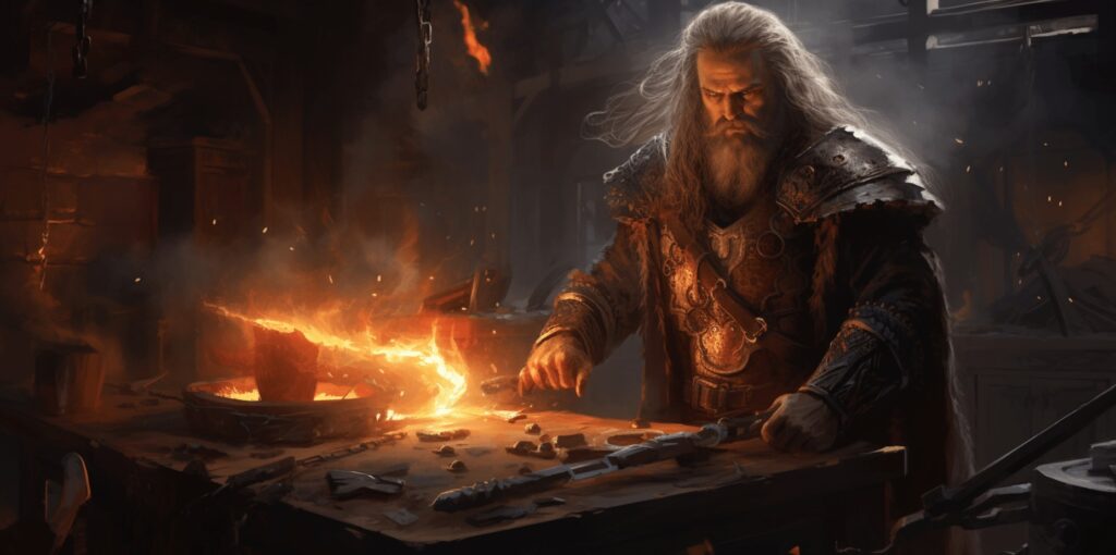 Norse God Of The Forge