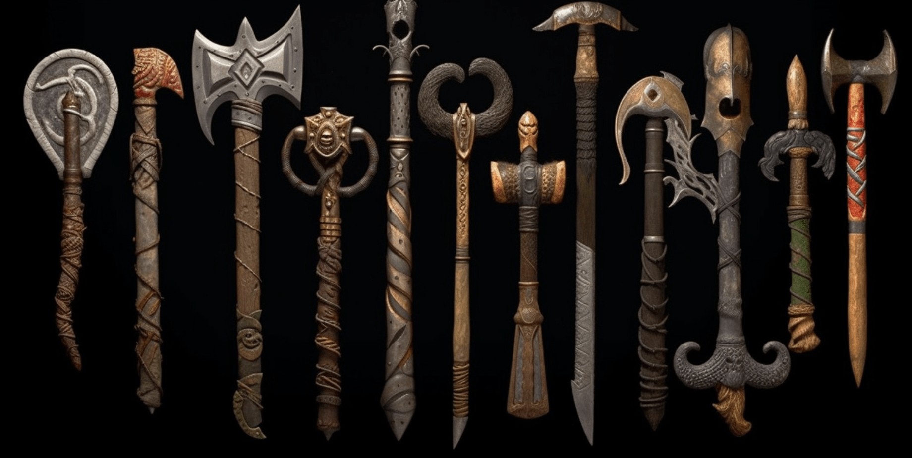 scandinavian vikings weapons
