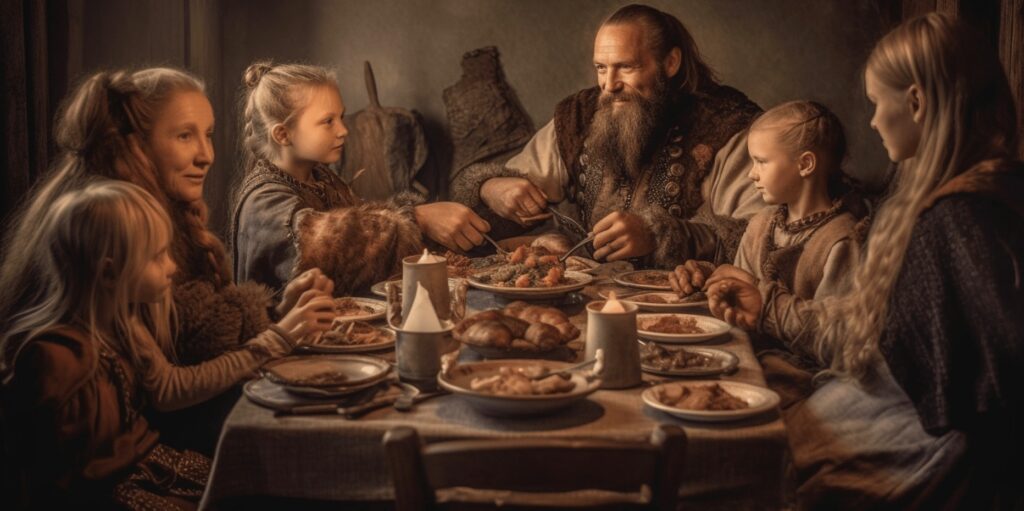 meat Vikings ate