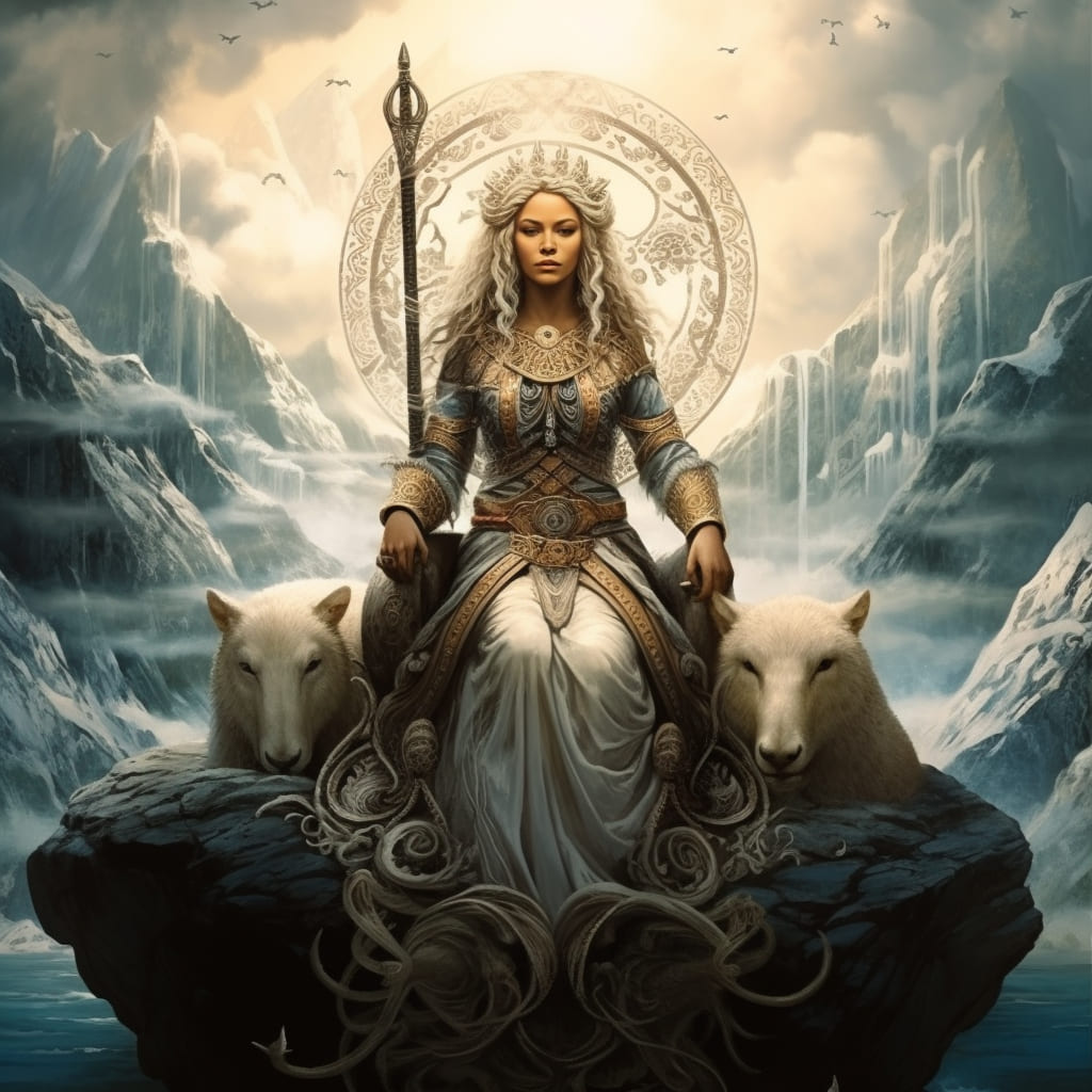 Aesir Goddesses Sjöfn - Norse mythologyAesir Goddesses Sjöfn - Norse mythology