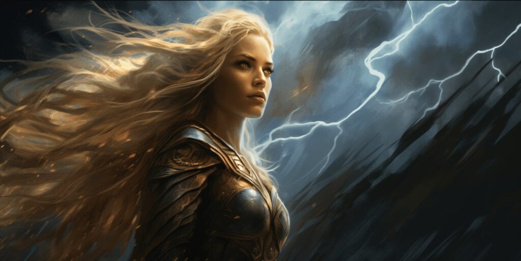 Norse Goddess of Lightning