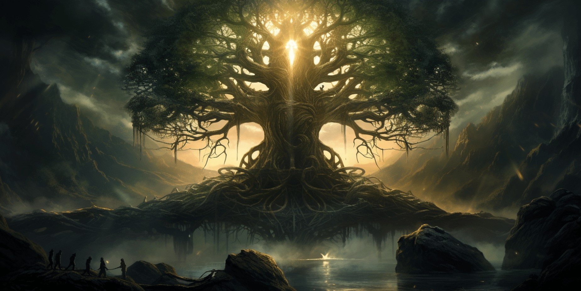 Yggdrasill, World Tree, Nine Realms, Norse Gods