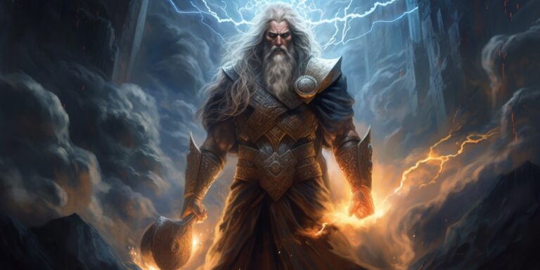 The God Hœnir: Creating the First Humans - Viking Style