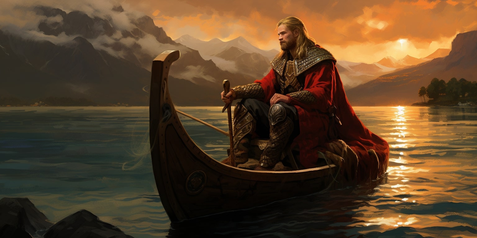 Thor’s Fishing Trip: An Epic Tale of Adventure and Valor - Viking Style