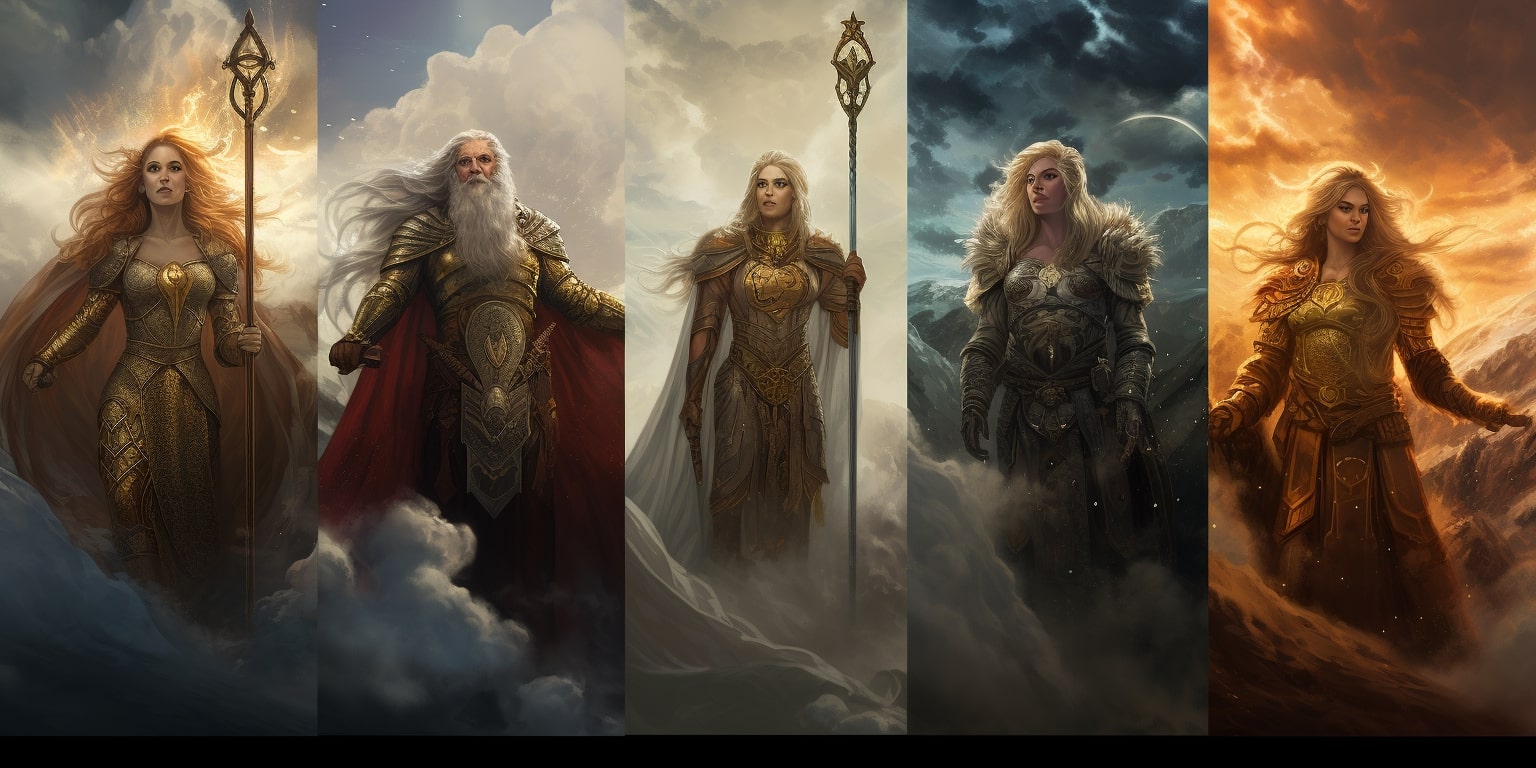 Thor the God of Thunder wielding the mighty hammer Mjollnir or Freya the  Goddes of Love, Fertility, War and Death with her reclaimed warriors  spirit. Out of the two who shall force