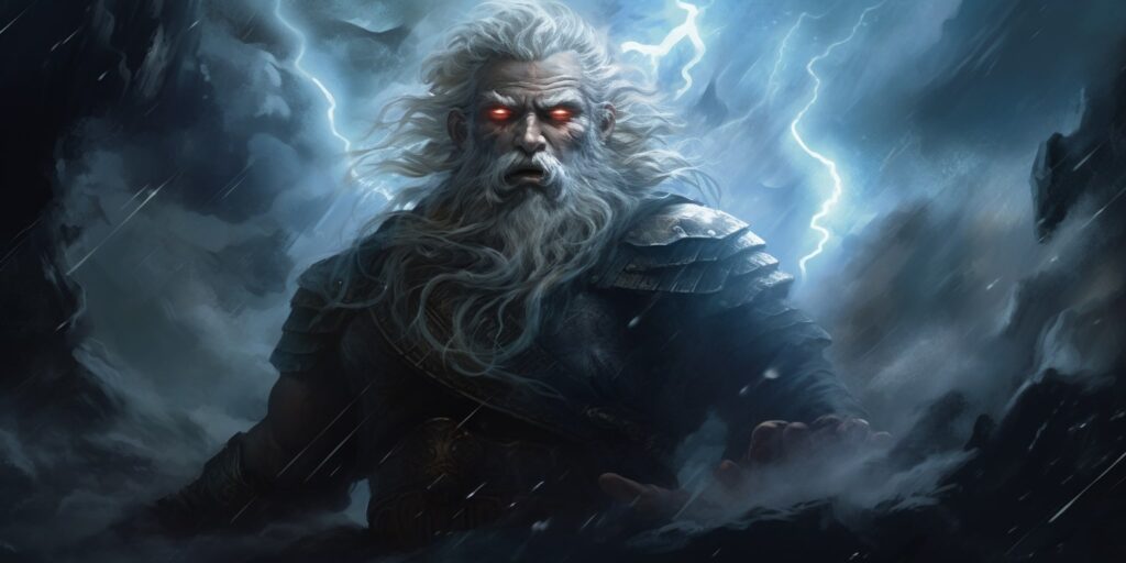 god of storms norse