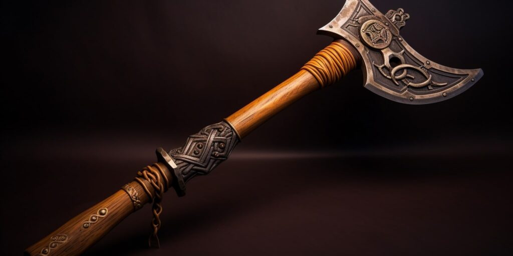 viking battle axe tattoo