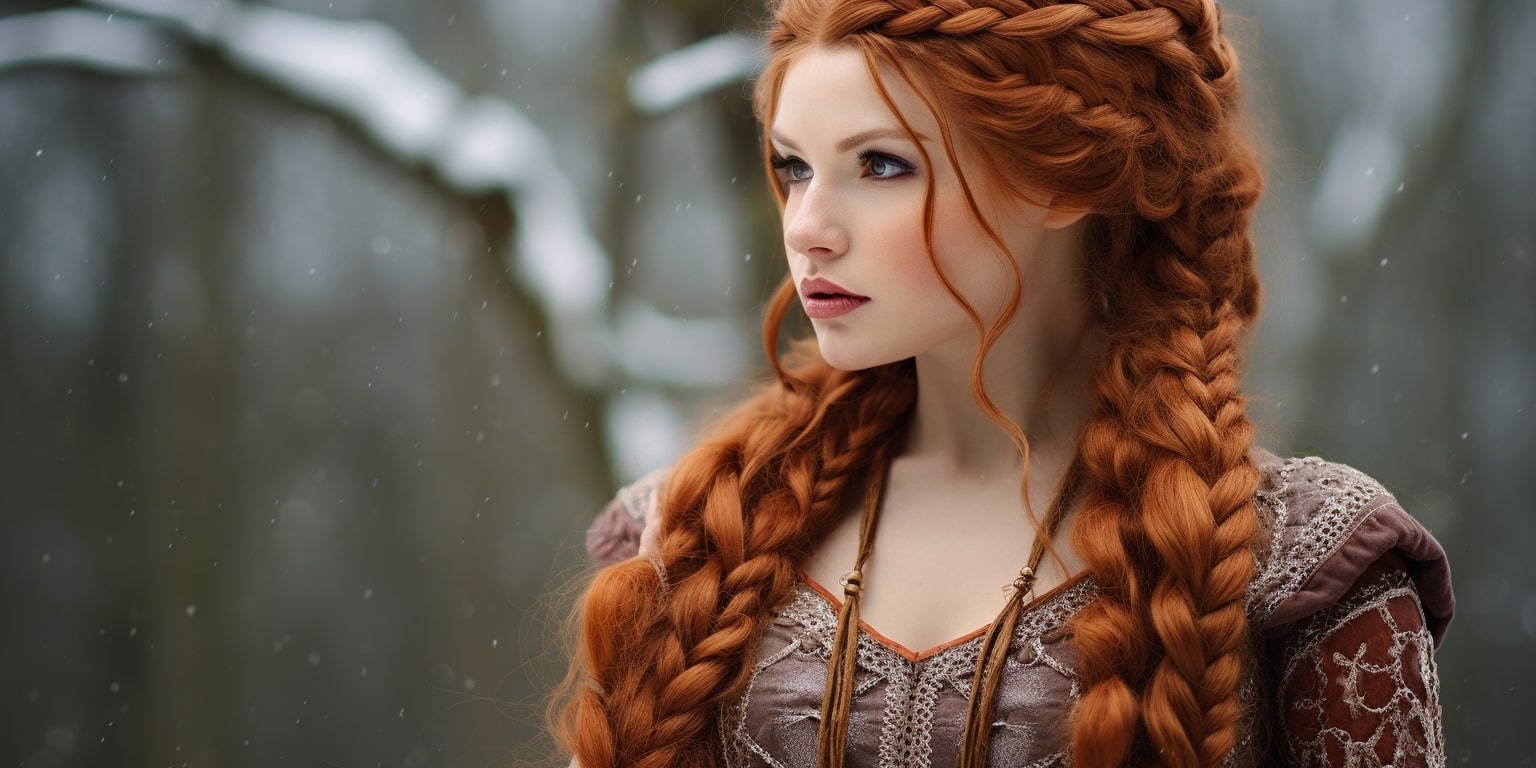 Gorgeous Hairstyles Worn By Viking Women | Crafty House