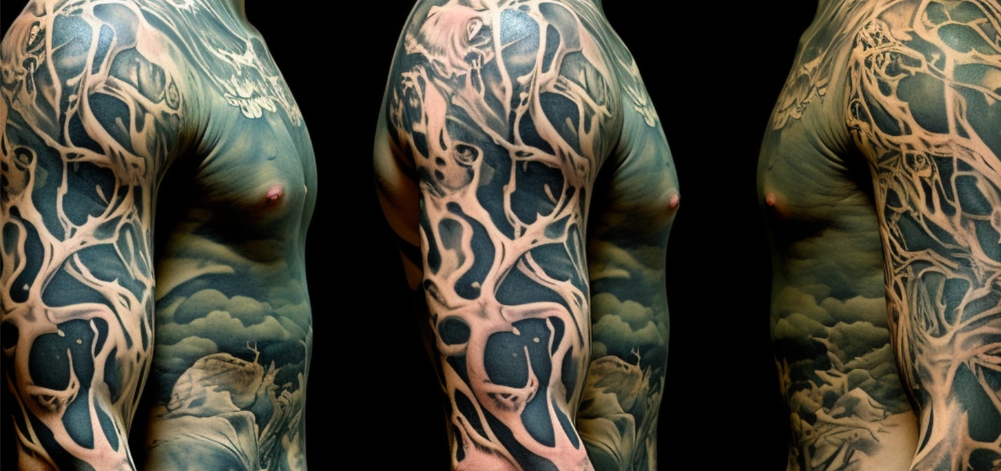 Unique Star Wars Sleeve Arm Tattoo Design
