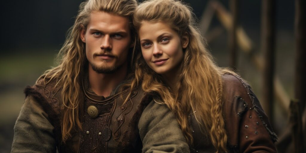 viking couple