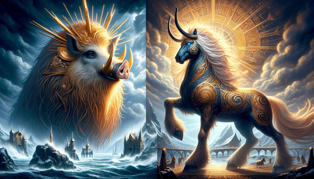 Gullinbursti vs. Sleipnir: Comparing the Steeds of Norse Gods