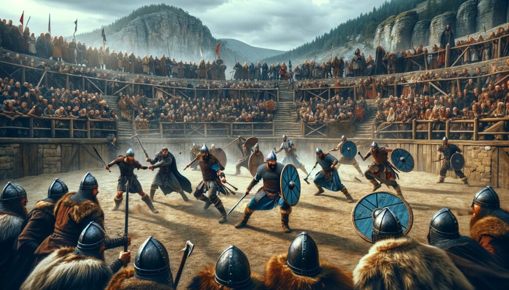 Arena Warriors: The Unheard Tales of Viking Gladiators