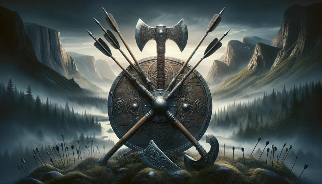 Axes and Arrows: The Key Weapons of Viking Warriors