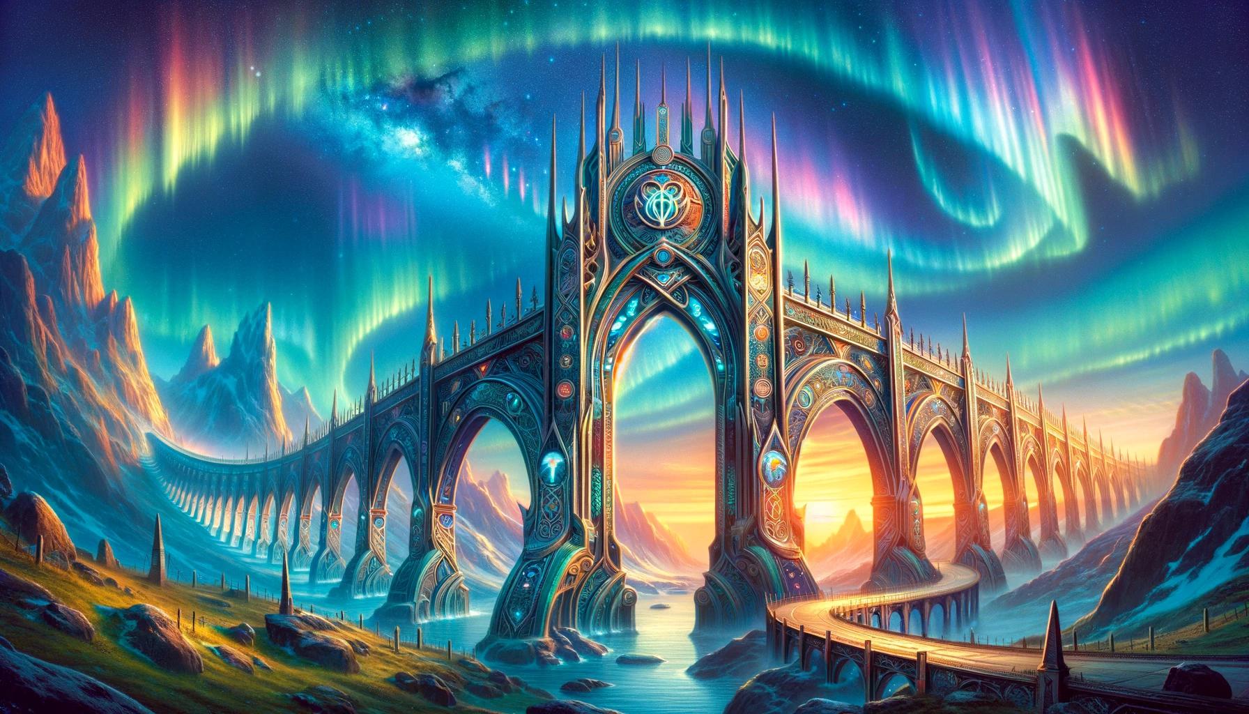 Bifrost Bridge Background Vj Loop Animation In HD, Backgrounds Motion  Graphics ft. 3d render & abstract - Envato Elements