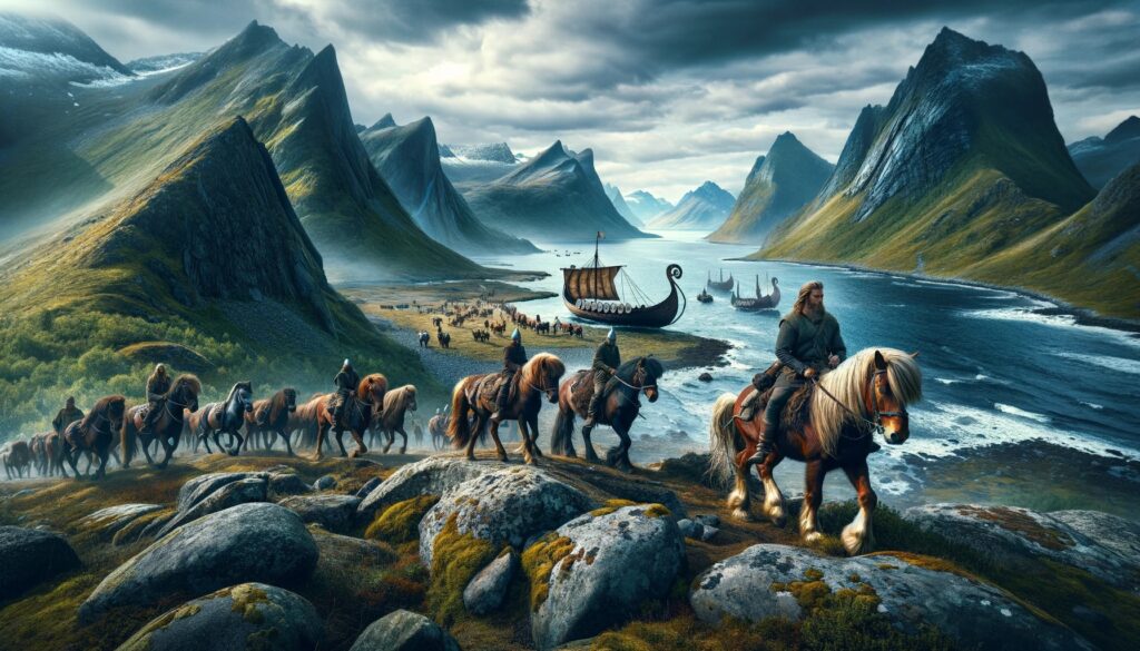 Riding the Waves: The Story of Viking Ponies