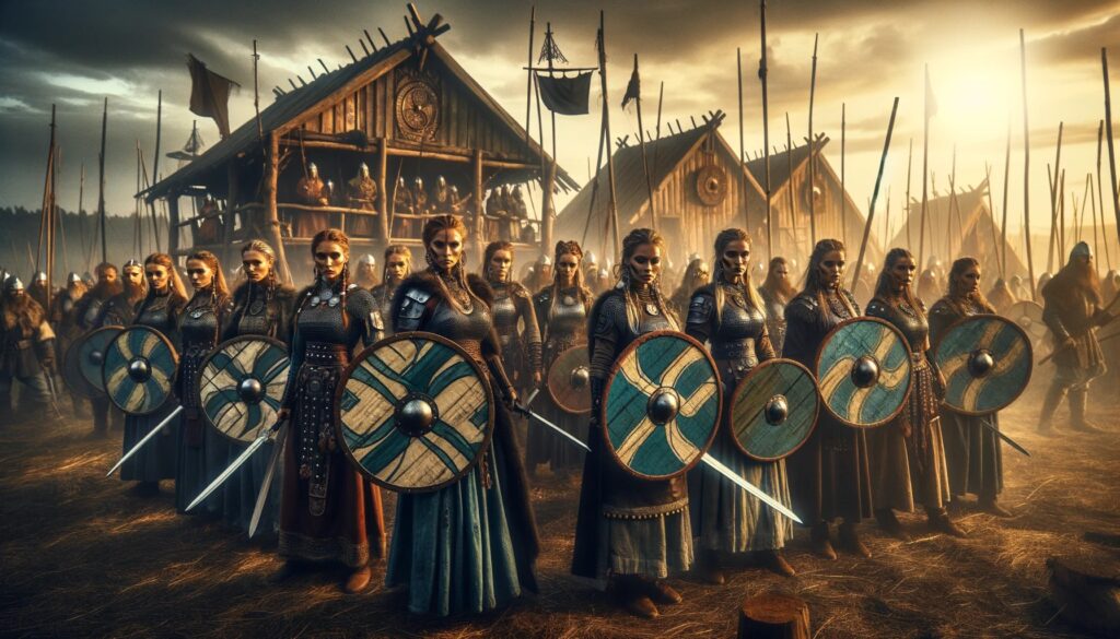 Warriors in Skirts: The Legendary Viking Shield Maidens