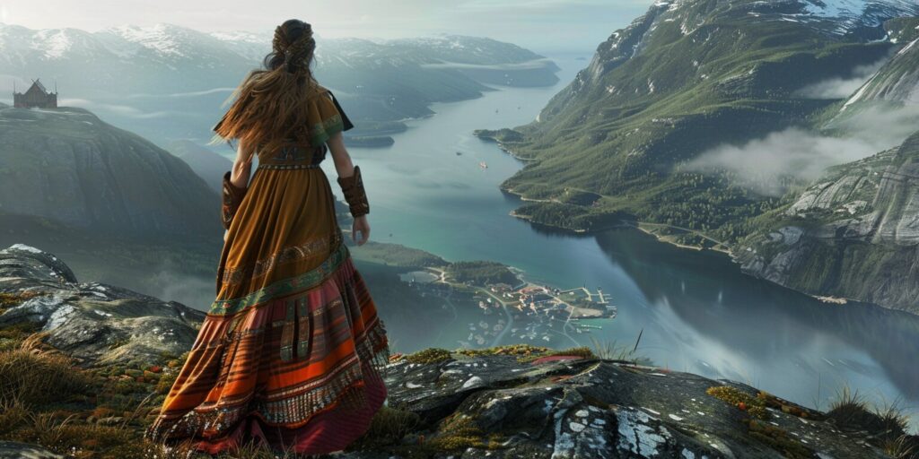 Viking women's attire