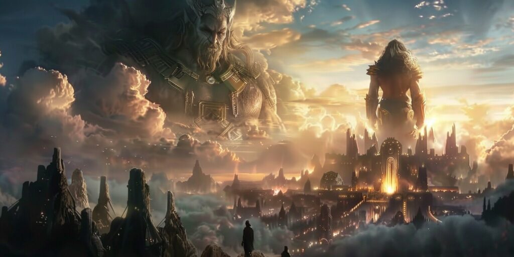 Realm of Asgard and the Aesir Deities