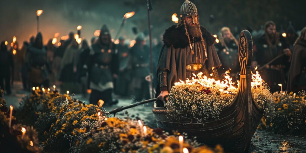 Incorporating Viking Symbols and Beliefs in the Funeral Process