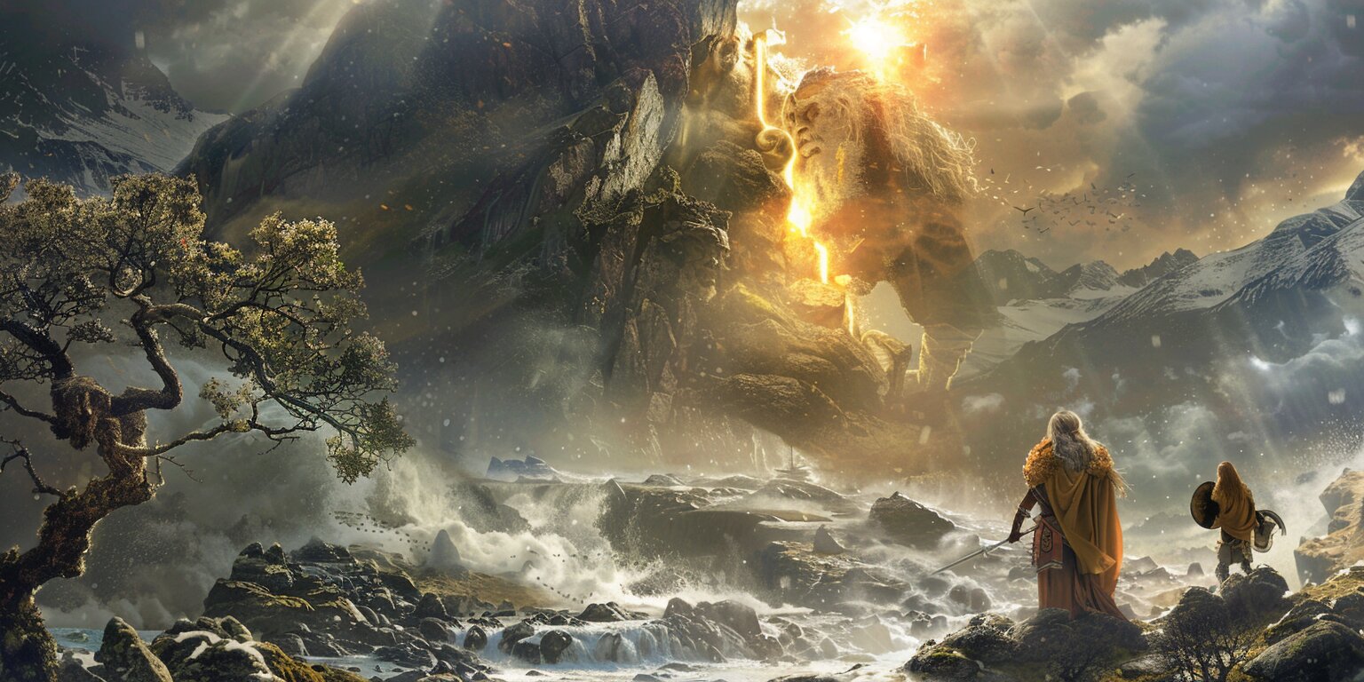 Origins of Mankind: The Creation of Humans in Norse Lore - Viking Style