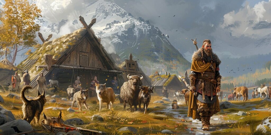 Furry Companions & Beasts of Burden: The Vikings' Domesticated Animals and Pets