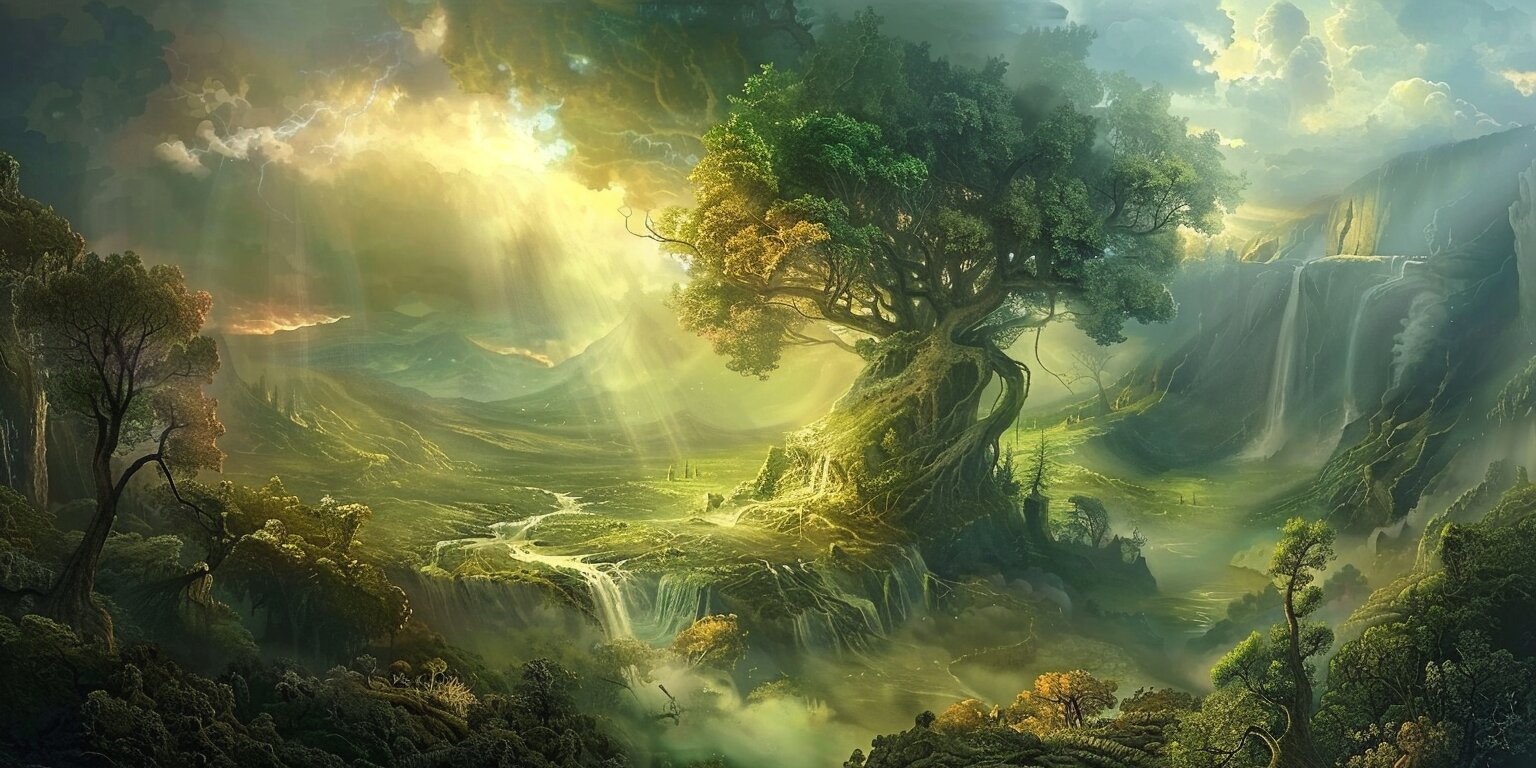 Envisioning Vanaheim: A Glimpse into the Home of the Vanir Viking Style