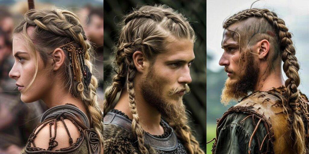 Common Viking hairstyles