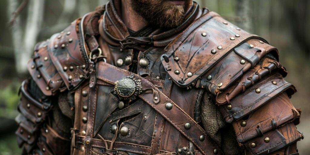 Historical Viking leather armor