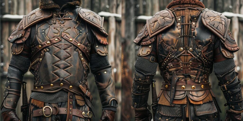 Leather Viking armor