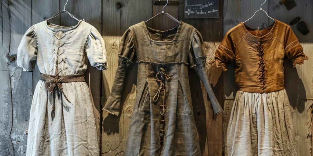 Linen in Viking clothing