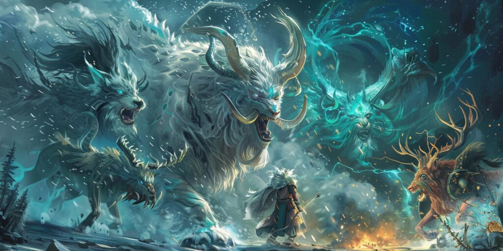 Norse mythology monsters