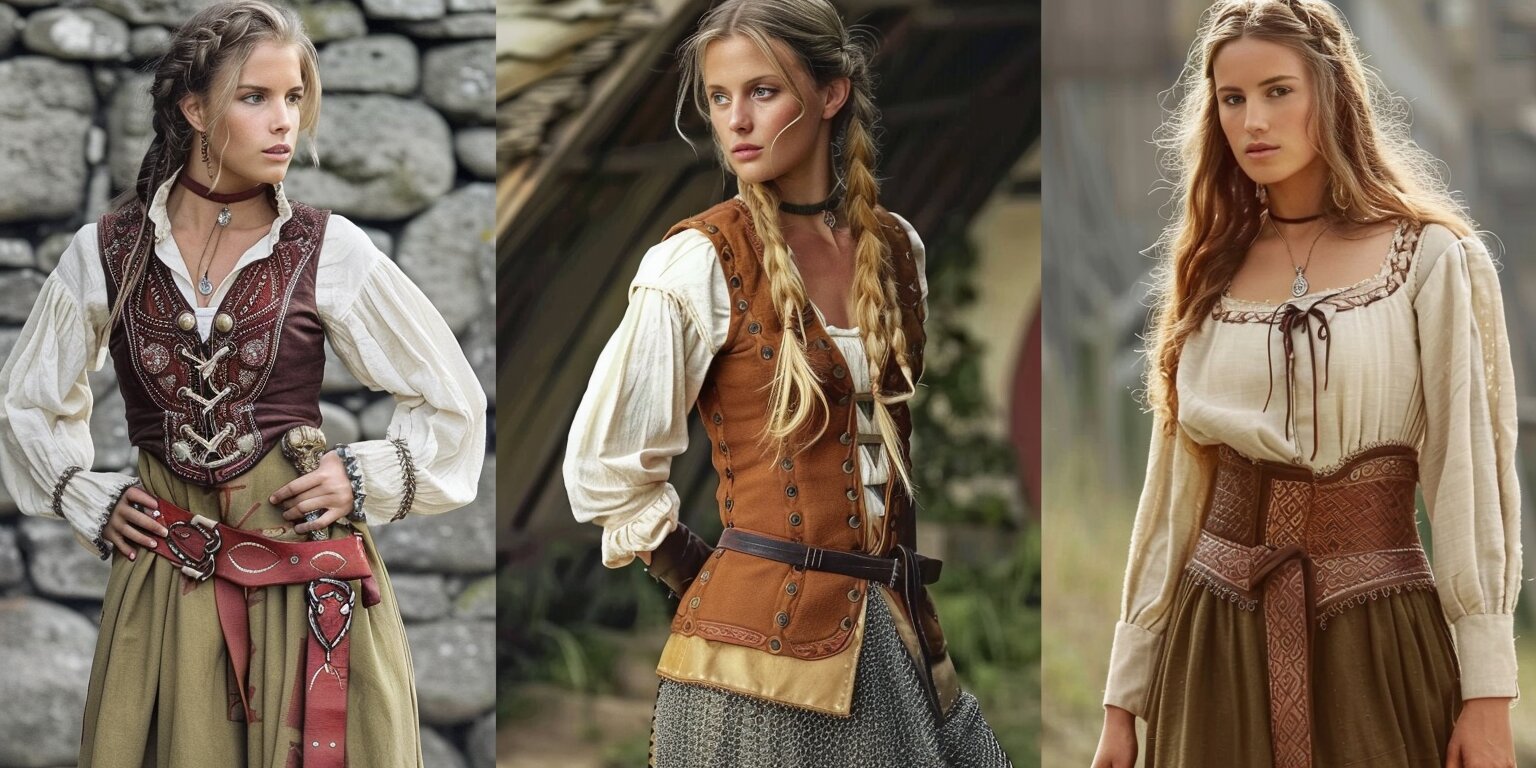 Traditional Viking Women Clothing Styles and Materials Viking Style