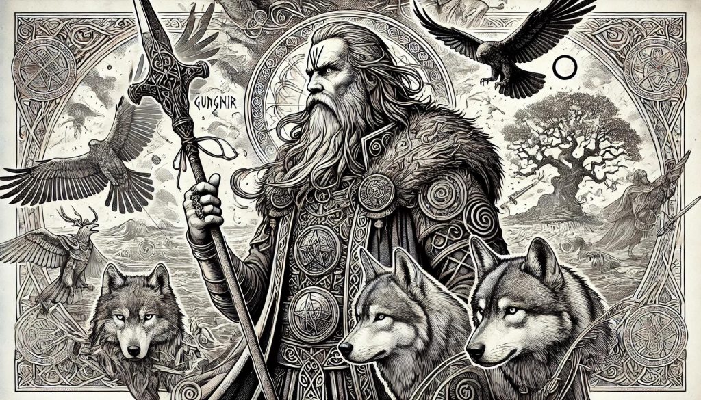 Norse god Odin