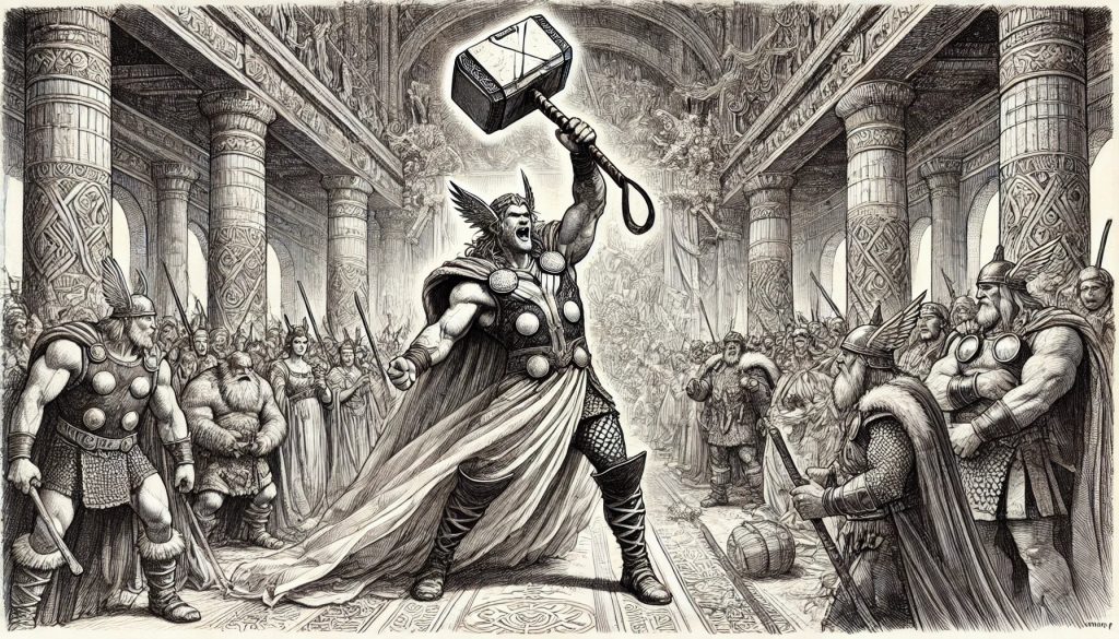 Thor Reclaims His Weapon