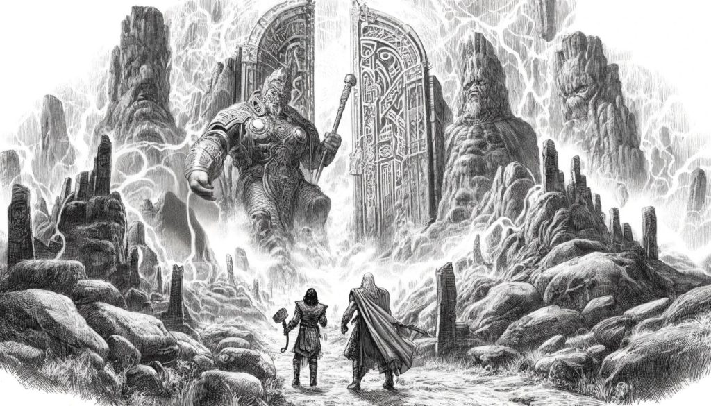 Thor’s Journey To Utgard