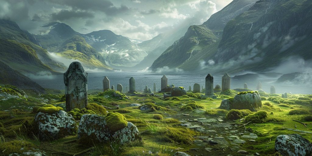 Viking burial sites