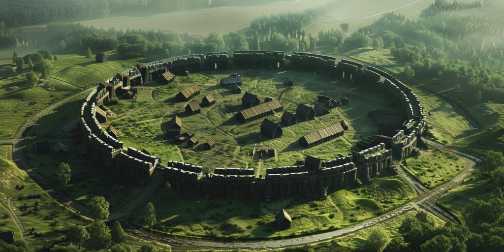 Viking castle