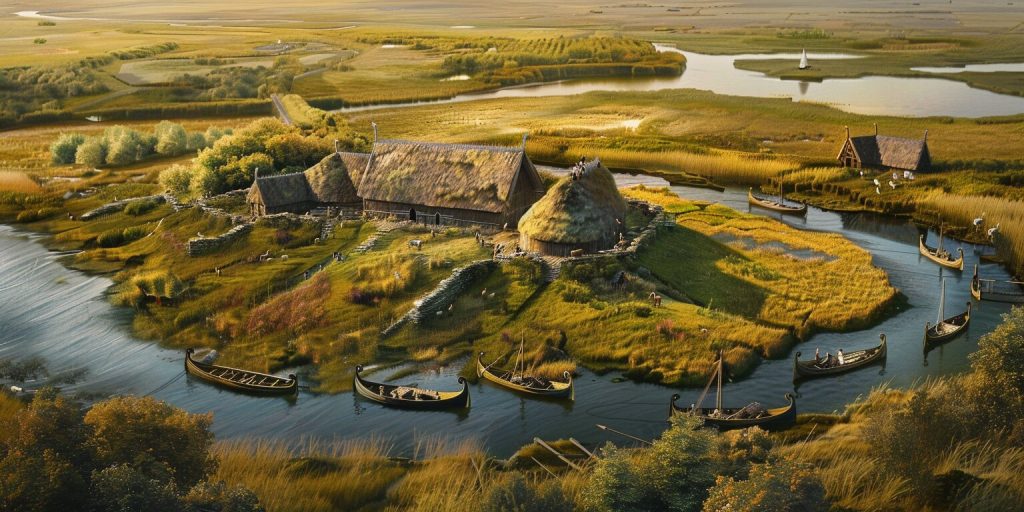 Viking sites in Denmark