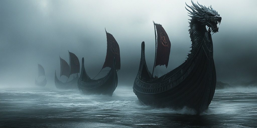 Famous Drakkar Viking Ships