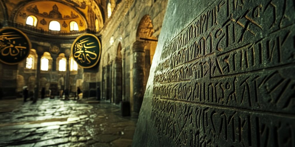 Hagia Sophia Viking graffiti