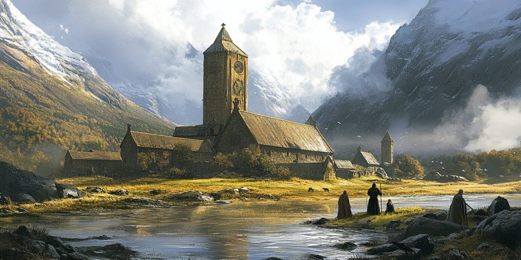 Viking Invasion and the Monasteries