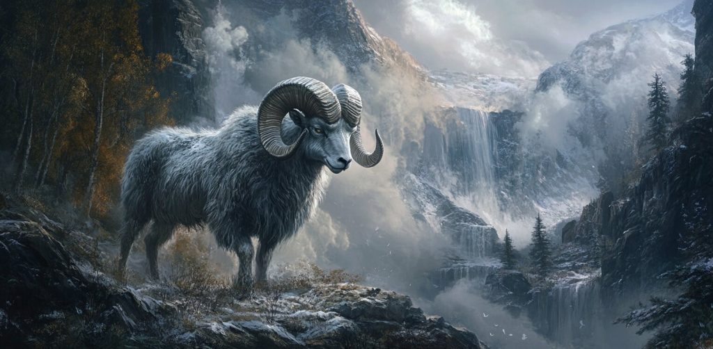 The Norse Ram: Symbolism and Mythology of the Sturdy Beast - Viking Style