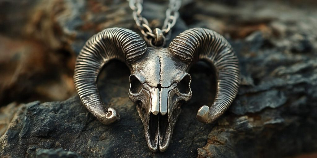 Ram Skull Pendant