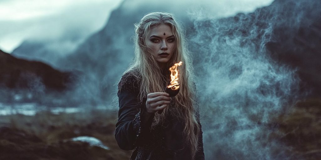 Norse Viking witch