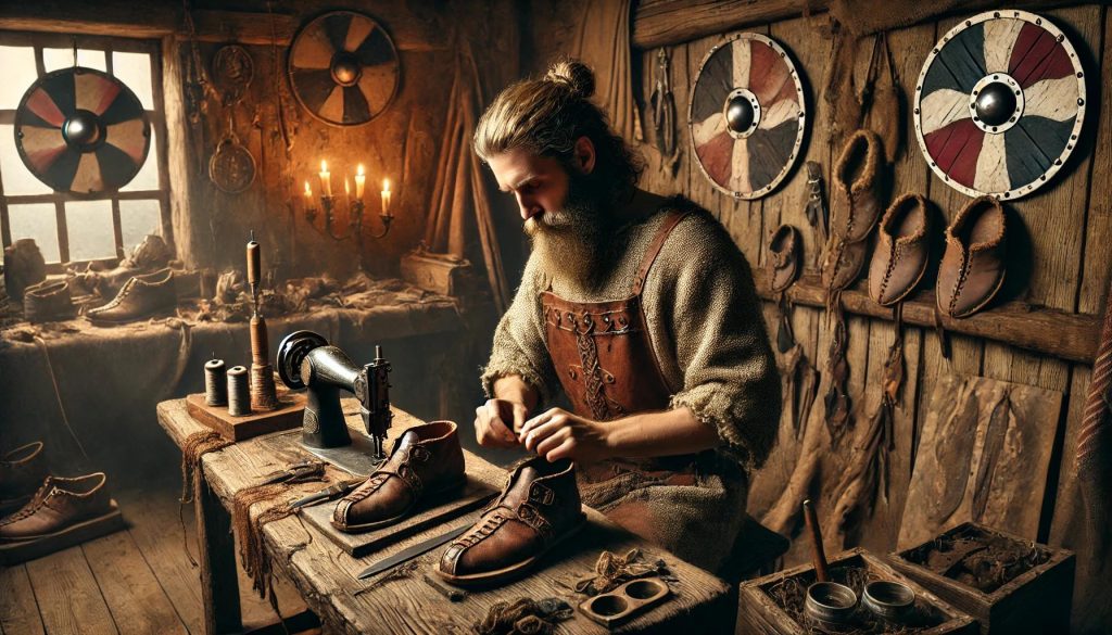 Construction Techniques of Viking Shoes