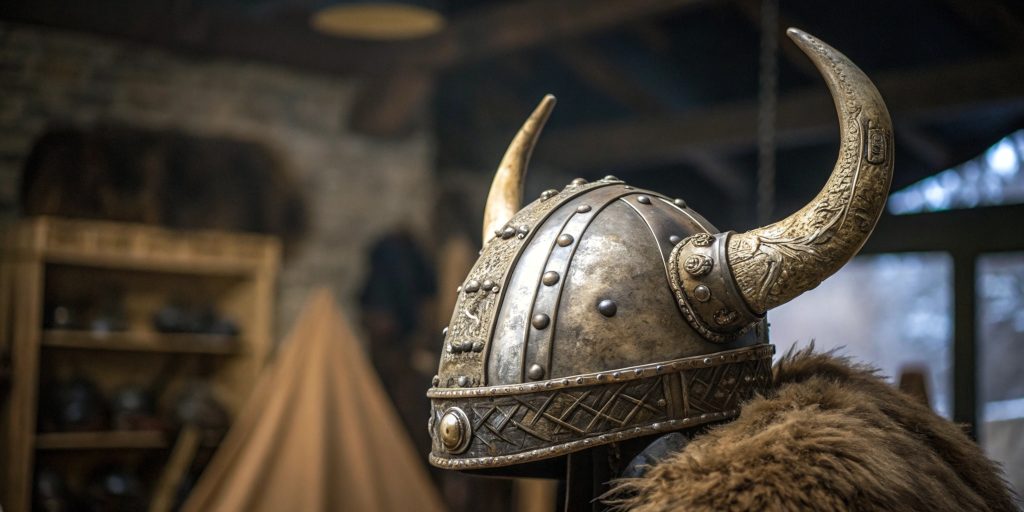 Legend of a Viking Horned Helmet