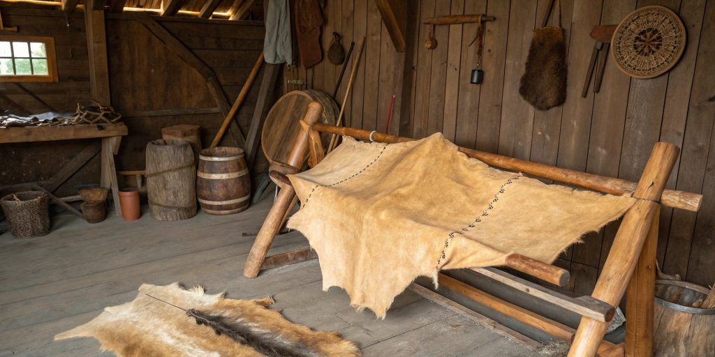 Tanned Hides in the Viking Age